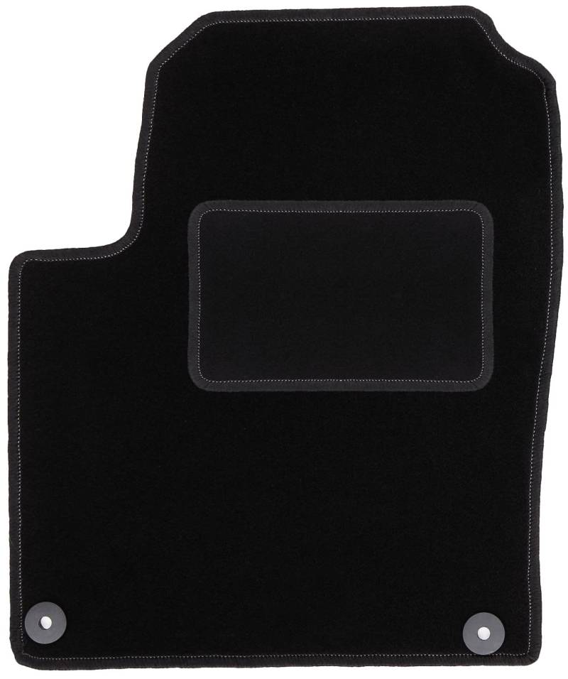 Wielganizator Automatte – Passend für Volkswagen Sharan I Minivan 1995-2010 – Velours – Autozubehör - Auto Fußmatten – Fußmatte Auto – 1-teilig - schwarz von Wielganizator