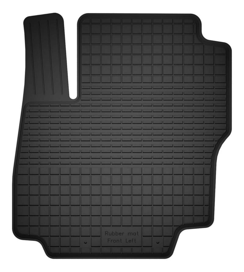 Wielganizator Gummimatte Fahrerseite passend für Ford B-MAX (2012-2017) Minivan | bessere Passform als universelle Matten | Schwarz | Hergestellt in Polen von Wielganizator