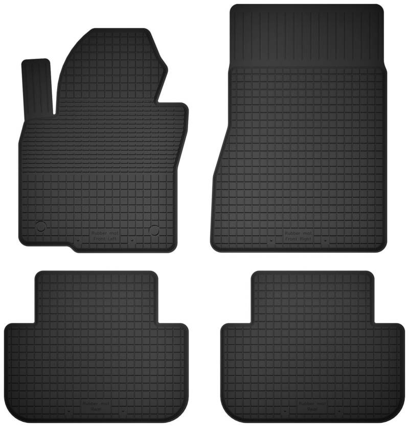 Wielganizator Gummimatten passend für BMW X5 F15 (2013-) 7 Personen | 4-teiliges Set | bessere Passform als universelle Matten | Schwarz von Wielganizator