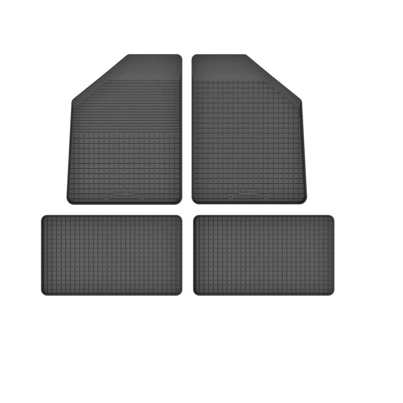 Wielganizator Gummimatten passend für Volkswagen Routan (2008-2016) Minivan | 4-teiliges Set | bessere Passform als universelle Matten | Schwarz von Wielganizator