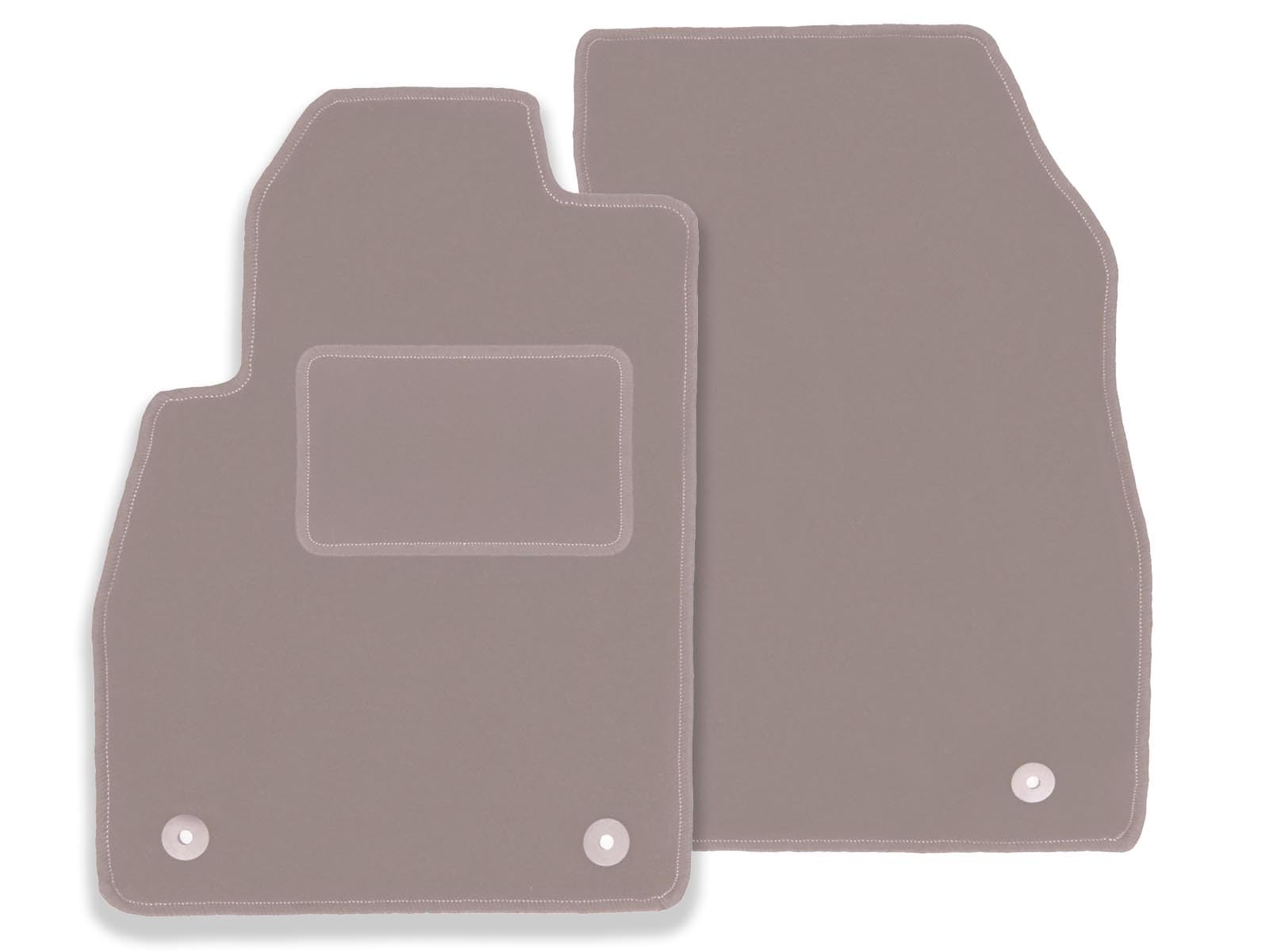 Wielganizator Automatte – Passend für Renault Megane III Cabrio 2008-2015 – Velours – Autozubehör - Praktische Fußmatte Auto – 2-teilig - beige von Wielganizator