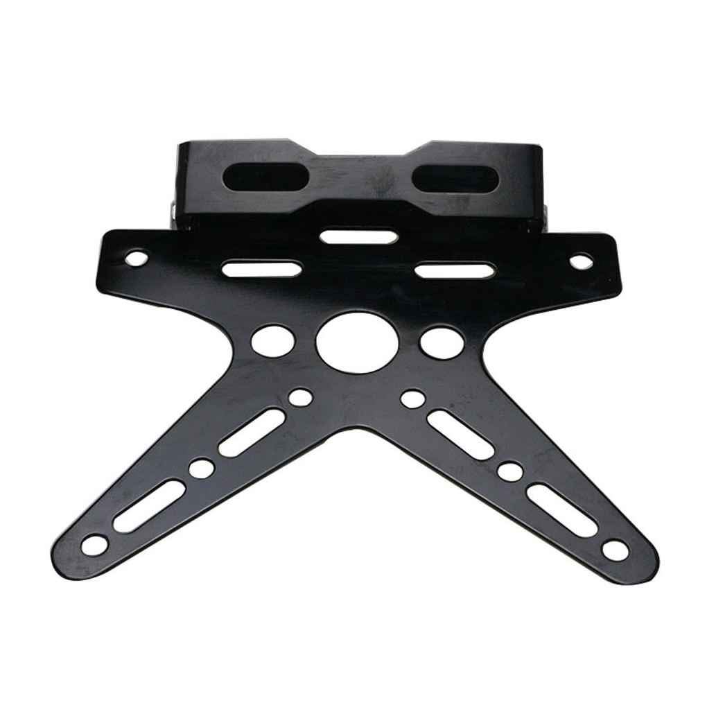 Wiivilik Motorrad Kennzeichenhalter-Einfassungs-justierbarer Halter Schwarz Aluminiumlegierung Motor Motorrad Wiivilik Motorrad Kennzeichenhalter-Einfassungs-justierbarer Halter Schwarz Aluminiumlegierung Motor Motorrad von Wiivilik