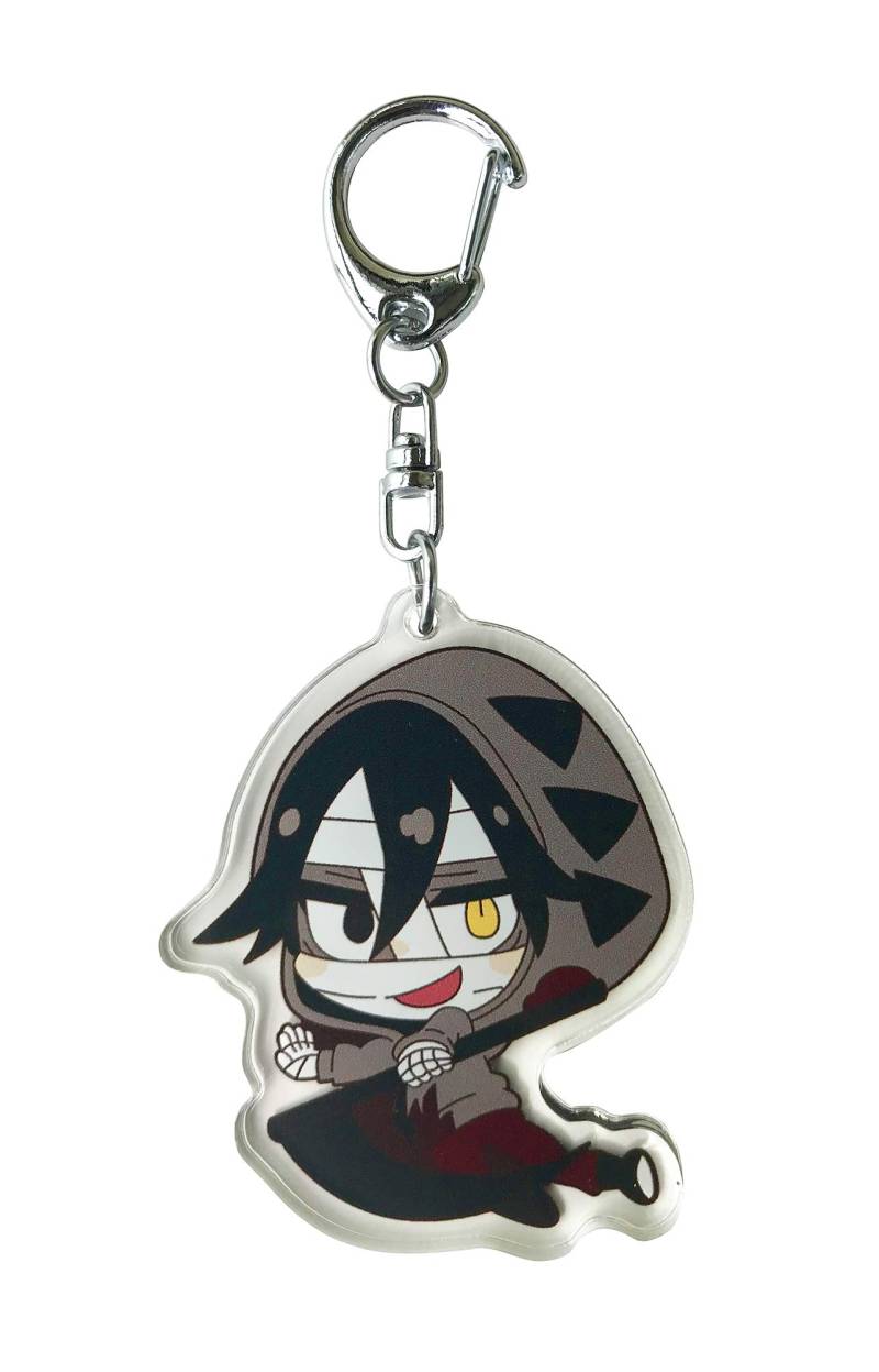 HEALTHGEM Wildforlife Anime Angels of Death Schlüsselanhänger aus Acryl, Zack B, Medium von HEALTHGEM