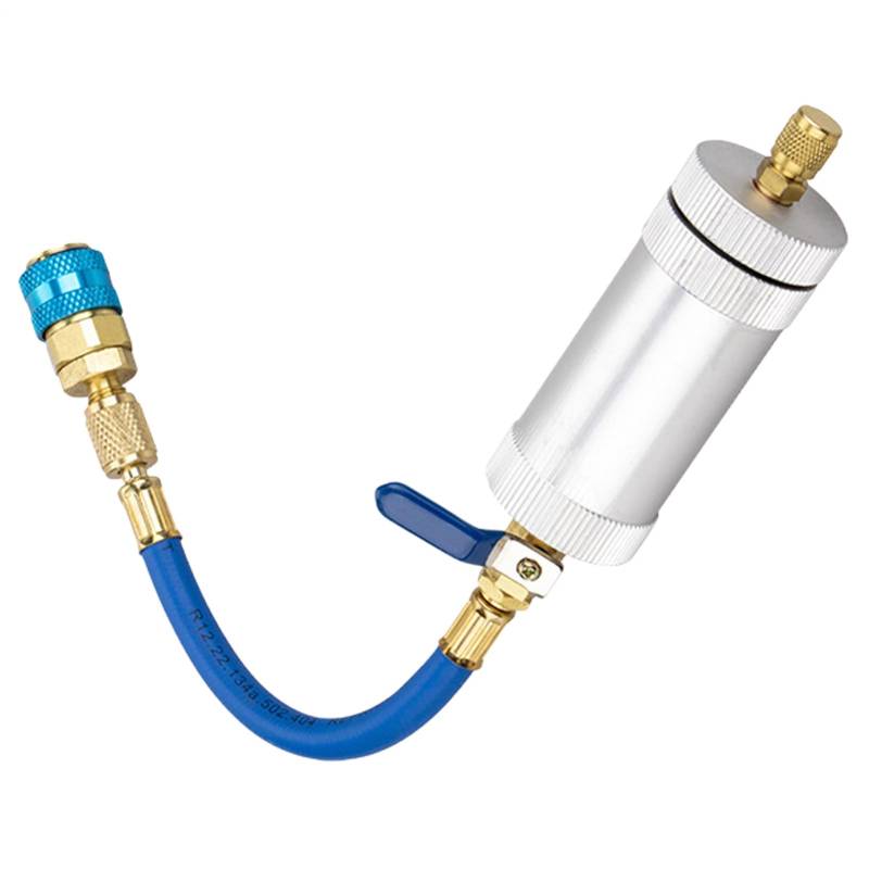 AC Refrigerant Charging Kit – Quick Coupler Hose with Dispensing Valve for R134a Refrigerant | HVAC Recharge Tool with Gauge Connector, Durable Filling Equipment for Car Air Conditioning Maintenance von WildHarmony