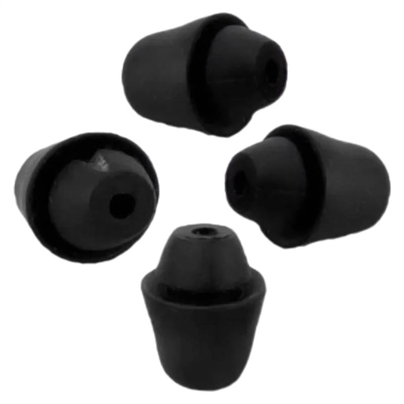 Automotive Door Bumper Guards – 4-Piece Rubber Shock Absorber Pads | Vehicle Entry Sound Dampener Cushion Kit for Front and Rear Doors, Anti-Collision Stoppers, Car Noise Reduction Accessories von WildHarmony