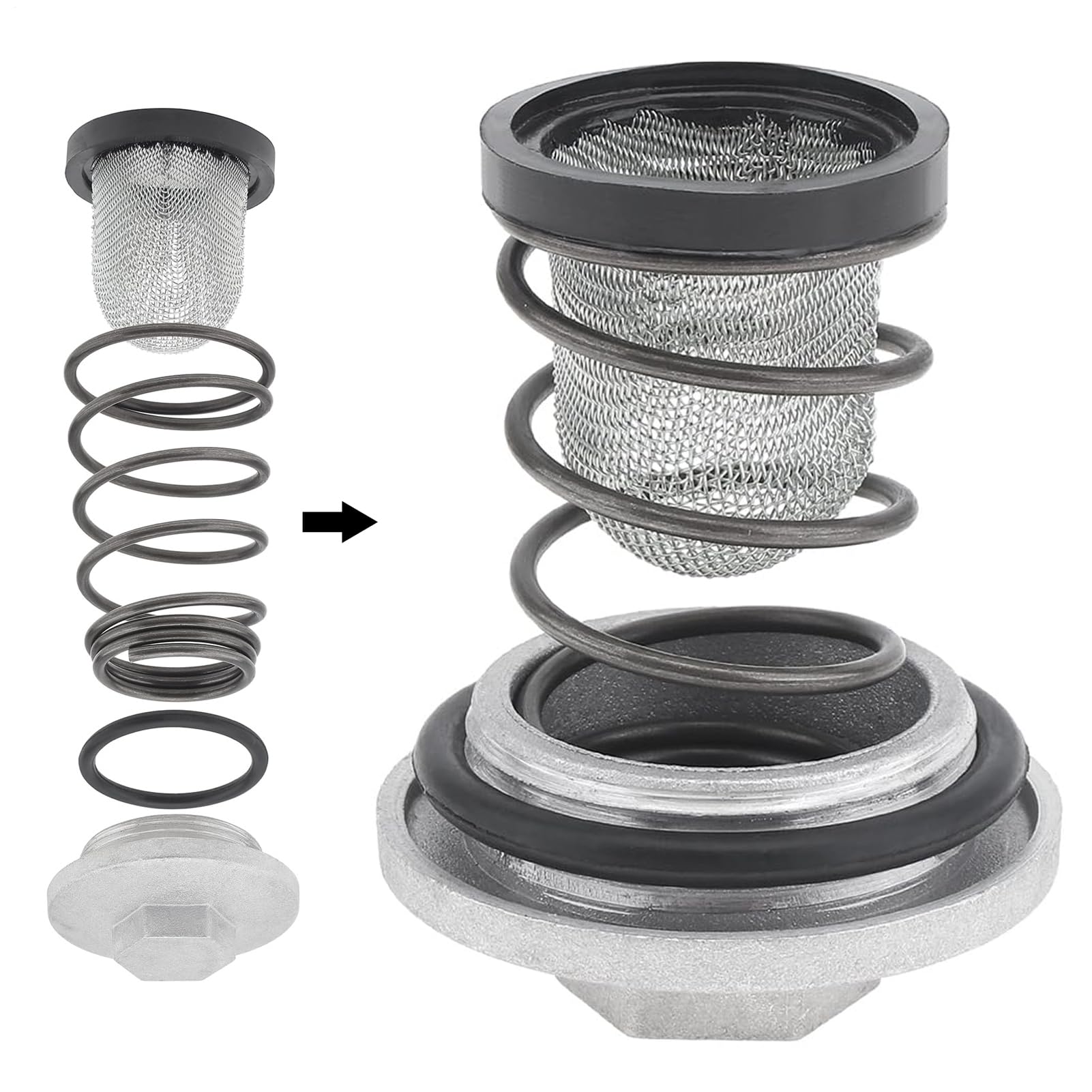 Oil Screen Cleaner for Scooters | High-Quality Aluminum Filter with Spring Bolt Drain Screws, Essential Repair Tools for Engine Care | Fits -Powered Scooter Models, Mopeds, and Motorcycles Oil Screen Cleaner for Scooters | High-Quality Aluminum Filter with Spring Bolt Drain Screws, Essential Repair Tools for Engine Care | Fits -Powered Scooter Models, Mopeds, and Motorcycles von WildHarmony