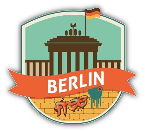 WildeBabsKLBT 11cm 2xHochwertiger Auto-Aufkleber Sticker Decal Autoaufkleber Aufkleber-Folie Wunschtext Berlin Stadt Germany Deutschland Reise Label G675 WildeBabsKLBT 11cm 2xHochwertiger Auto-Aufkleber Sticker Decal Autoaufkleber Aufkleber-Folie Wunschtext Berlin Stadt Germany Deutschland Reise Label G675 von WildeBabsKLBT