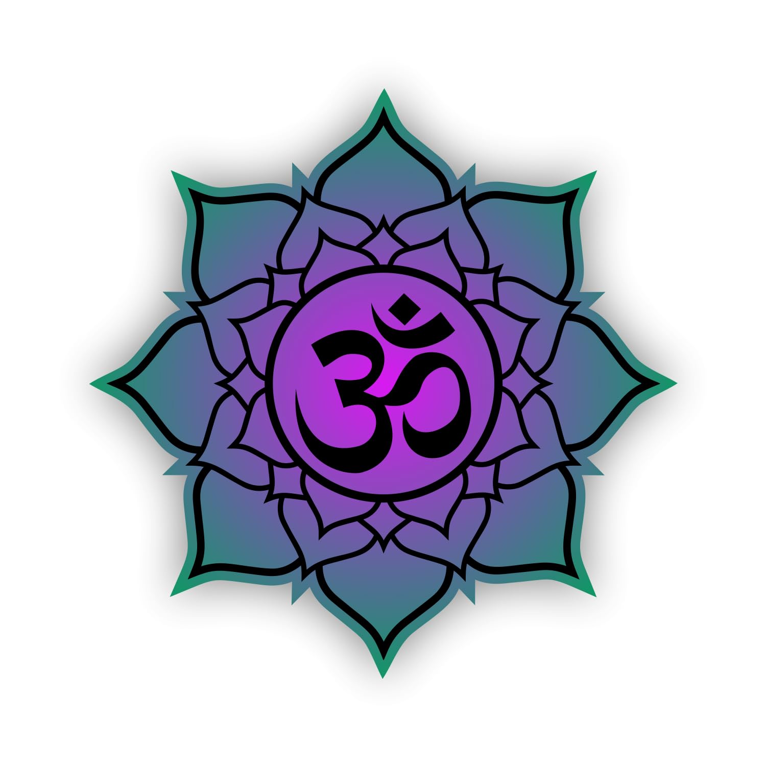 WildeBabsKLBT 11cm Hochwertiger Premium Auto-Aufkleber Sticker Decal Autoaufkleber Klebefolie Mandala Om Zeichen Regenbogen Boho-Stil Ugadi Yantra Dkyil Om Türkis Pink M94 WildeBabsKLBT 11cm Hochwertiger Premium Auto-Aufkleber Sticker Decal Autoaufkleber Klebefolie Mandala Om Zeichen Regenbogen Boho-Stil Ugadi Yantra Dkyil Om Türkis Pink M94 von WildeBabsKLBT