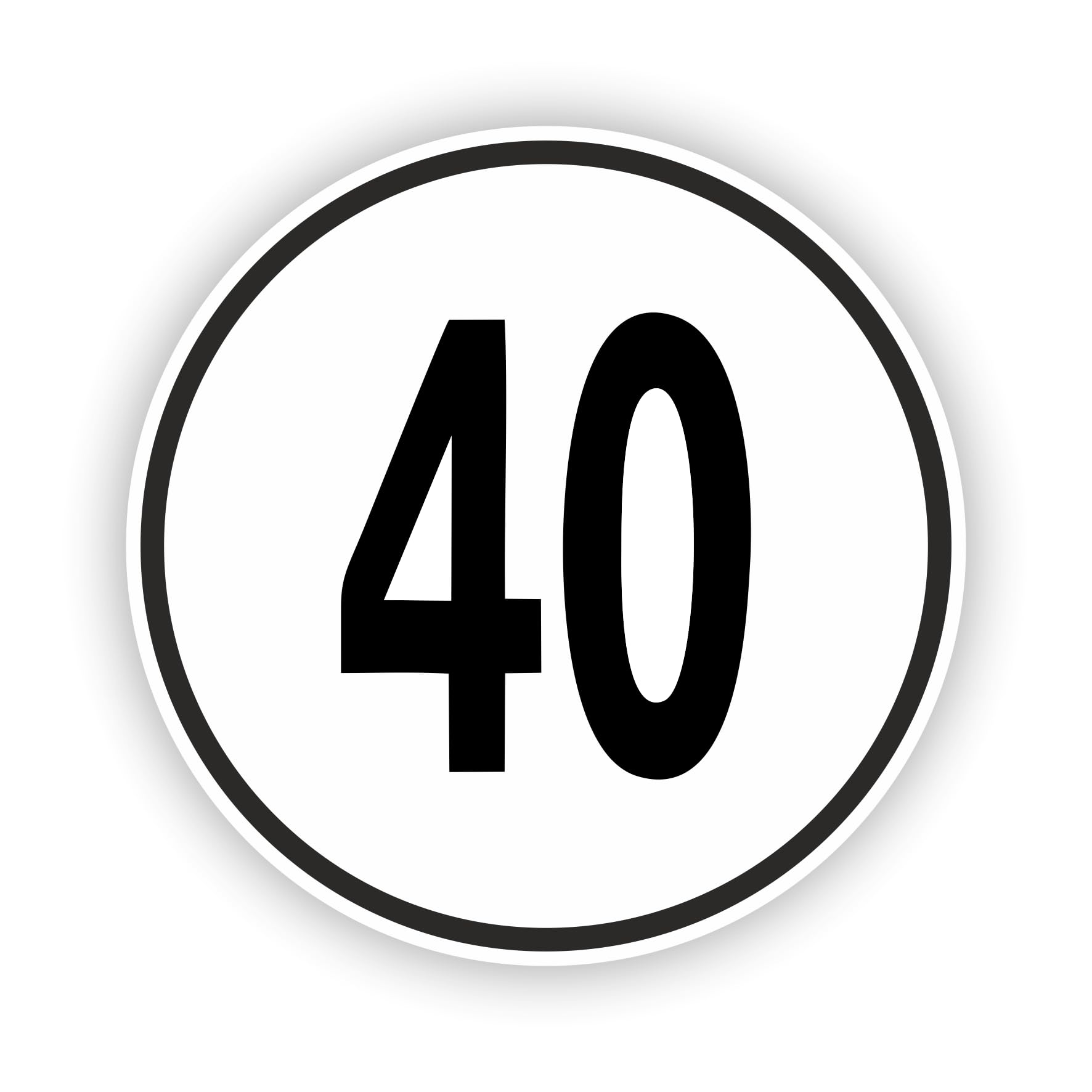 WildeBabsKLBT 20cm 2Stück Hochwertige Schild Aufkleber-Folie Sticker Decal 40-kmh Geschwindigkeitsschild max. Geschwindigkeit StVZO §58.SVG 20mm DIN-1451 VZ 274-40 S479 WildeBabsKLBT 20cm 2Stück Hochwertige Schild Aufkleber-Folie Sticker Decal 40-kmh Geschwindigkeitsschild max. Geschwindigkeit StVZO §58.SVG 20mm DIN-1451 VZ 274-40 S479 von WildeBabsKLBT