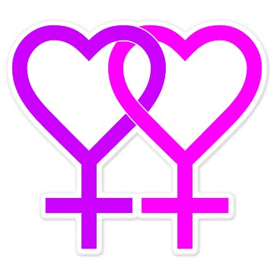 WildeBabsKLBT Lesbian Sign Gay car K1630 Hochwertiger Premium Auto-Aufkleber Sticker Decal Autoaufkleber Aufkleber-Folie 12cm von WildeBabsKLBT