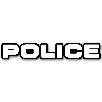 WildeBabsKLBT Police Slogan Schrift Text car K1256 Hochwertiger Premium Auto-Aufkleber Sticker Decal Autoaufkleber Aufkleber-Folie 12cm WildeBabsKLBT Police Slogan Schrift Text car K1256 Hochwertiger Premium Auto-Aufkleber Sticker Decal Autoaufkleber Aufkleber-Folie 12cm von WildeBabsKLBT