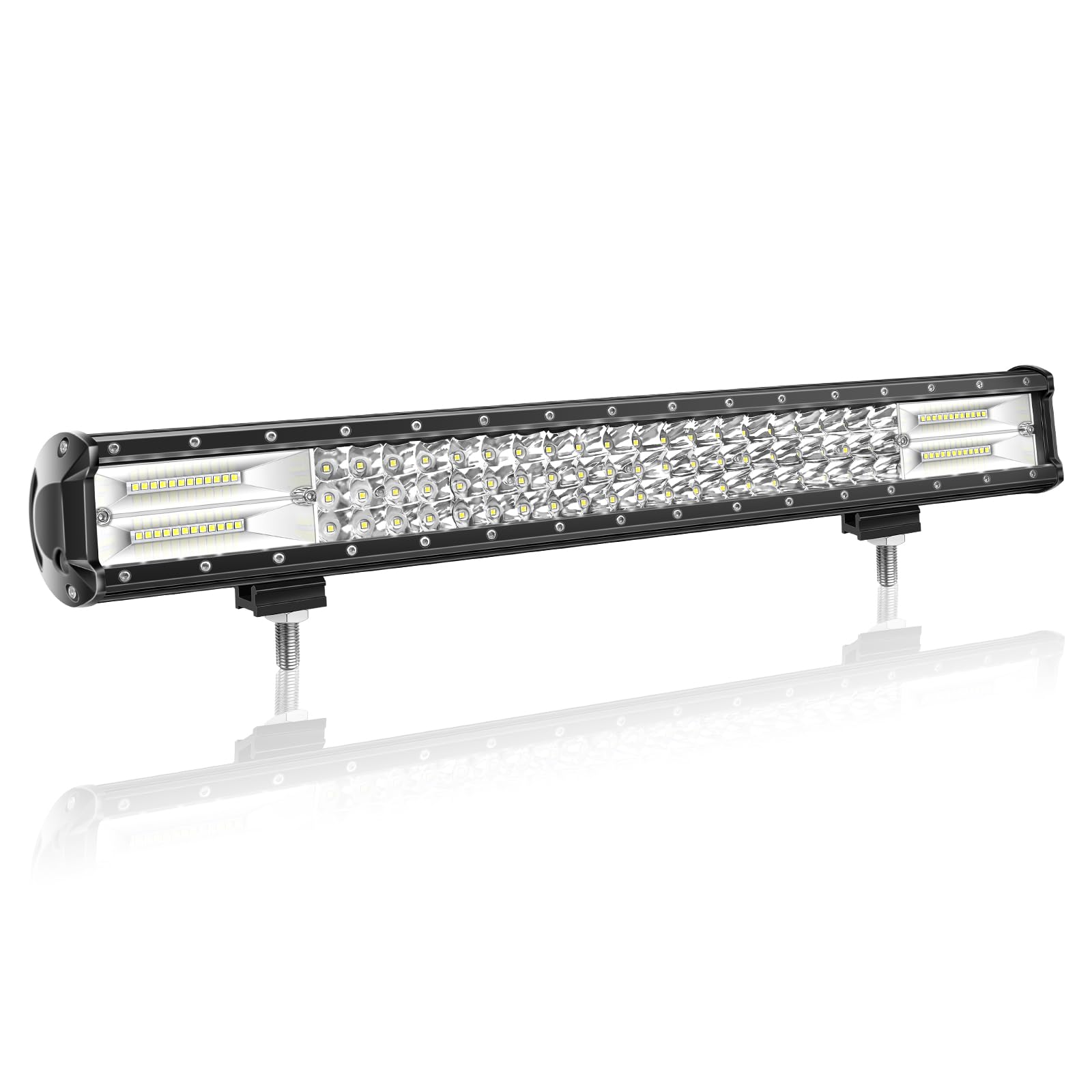 LED Arbeitsscheinwerfer Bar Willpower 59cm 324W Zusatzscheinwerfer 12V IP67 Wasserdicht Flutlicht Spotlight Combo LED Scheinwerfer Arbeitslicht Offroad Auto SUV UTV ATV LED Arbeitsscheinwerfer Bar Willpower 59cm 324W Zusatzscheinwerfer 12V IP67 Wasserdicht Flutlicht Spotlight Combo LED Scheinwerfer Arbeitslicht Offroad Auto SUV UTV ATV von Willpower