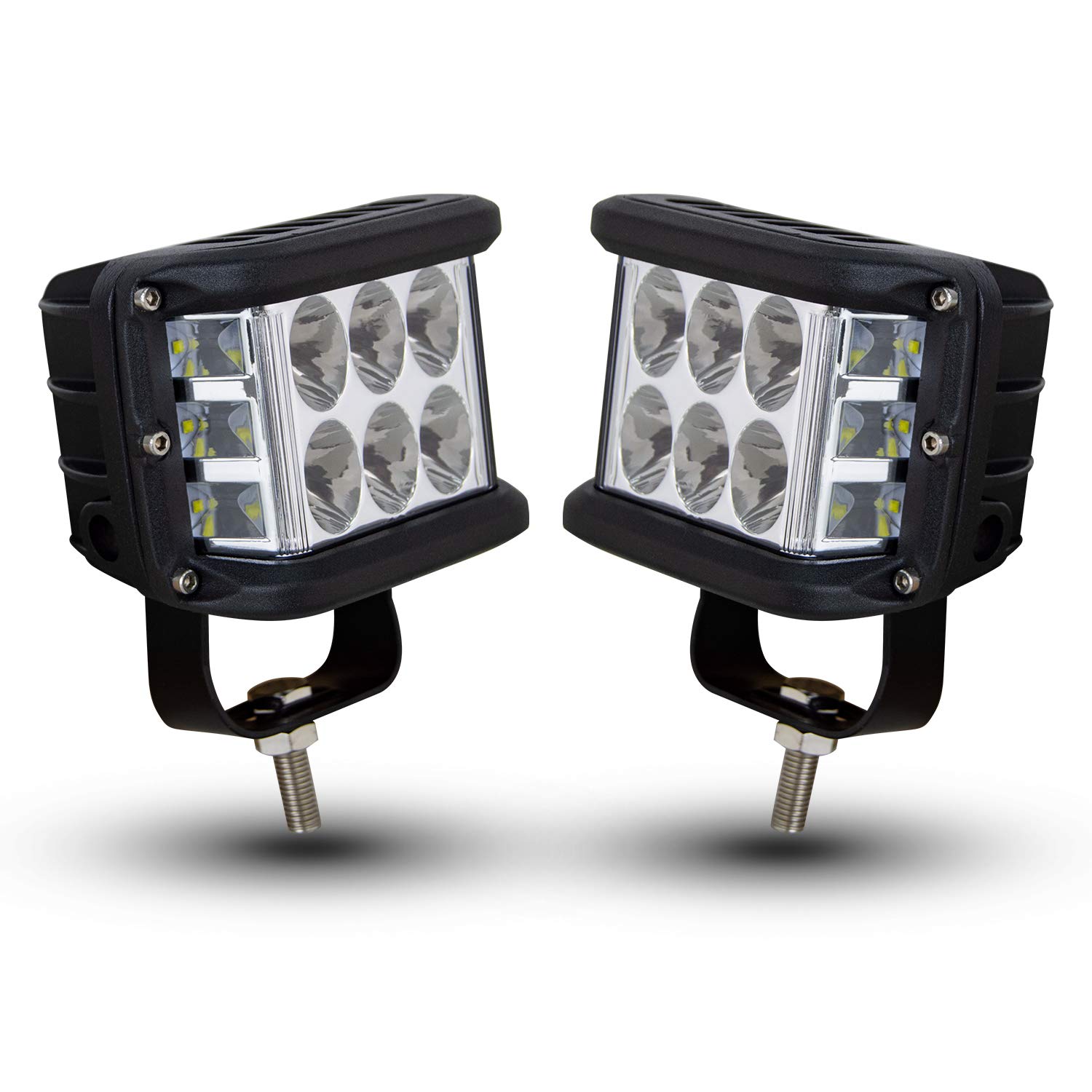 Willpower 2pcs LED Scheinwerfer Traktor 4'' 60W Würfel LED Arbeitsscheinwerfer 12V 24V 6000K Weiß LED Zusatzscheinwerfer IP67 Wasserdicht Rückfahrscheinwerfer für Offroad Auto ATV LKW Moto 4x4 Willpower 2pcs LED Scheinwerfer Traktor 4'' 60W Würfel LED Arbeitsscheinwerfer 12V 24V 6000K Weiß LED Zusatzscheinwerfer IP67 Wasserdicht Rückfahrscheinwerfer für Offroad Auto ATV LKW Moto 4x4 von Willpower