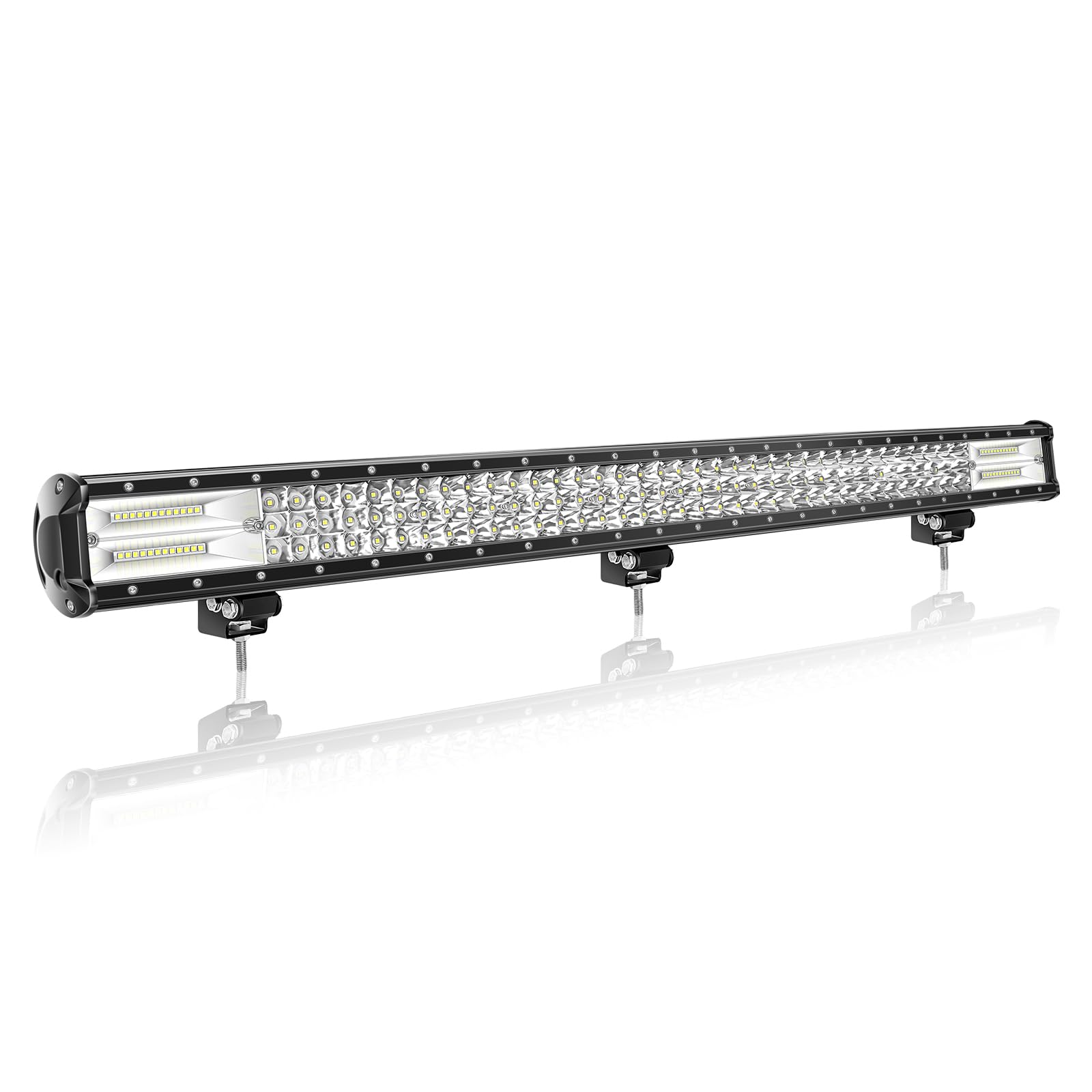 Willpower 39 Zoll LED Arbeitsscheinwerfer Bar 540W LED Scheinwerfer 12V 24V Flutlicht Spotlight LED Lightbar Zusatzscheinwerfer für Auto Offroad Traktor SUV UTV ATV Willpower 39 Zoll LED Arbeitsscheinwerfer Bar 540W LED Scheinwerfer 12V 24V Flutlicht Spotlight LED Lightbar Zusatzscheinwerfer für Auto Offroad Traktor SUV UTV ATV von Willpower