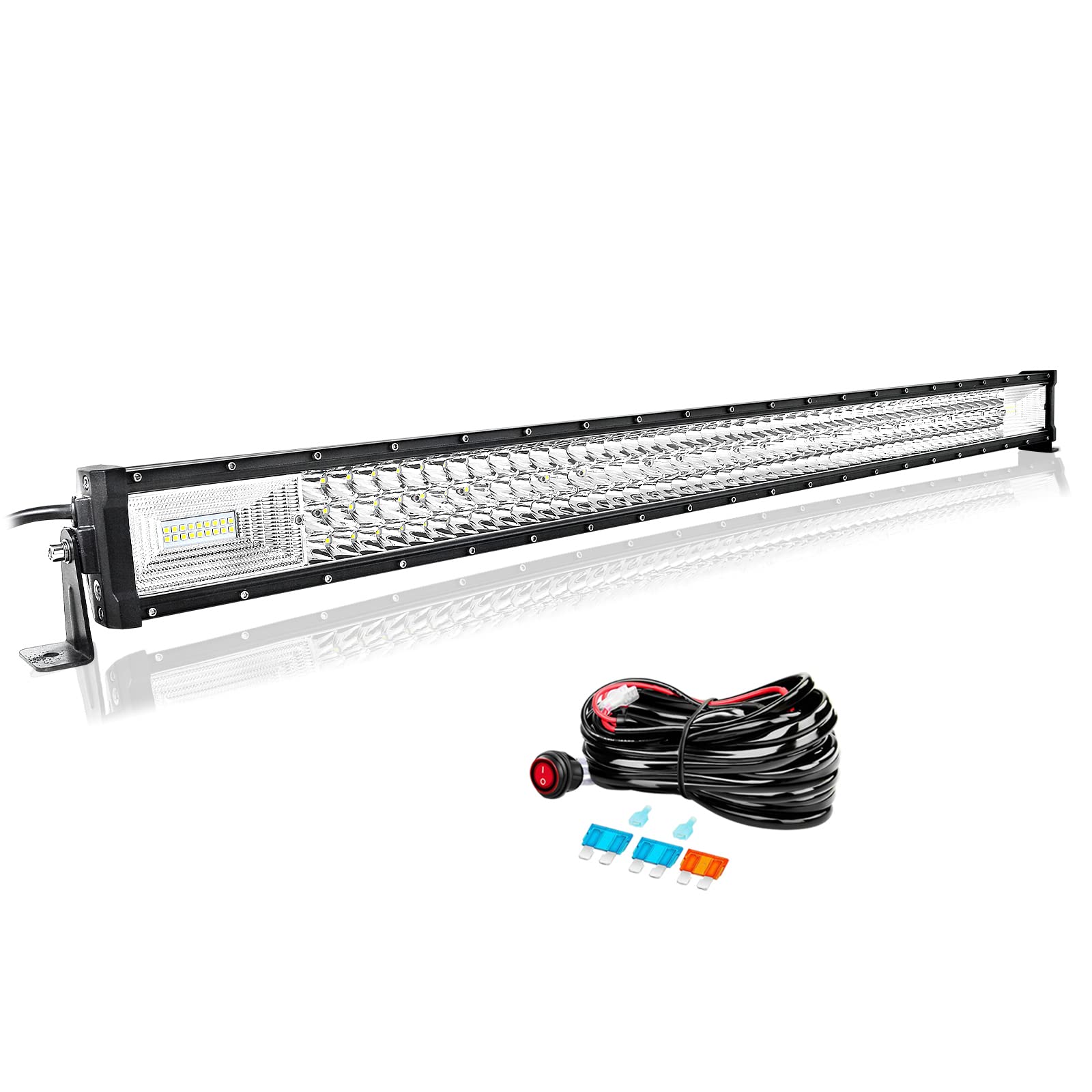 Willpower 42 Zoll 107CM 540W Led Arbeitsscheinwerfer Bar Led Scheinwerfer 12V 24V Wasserdicht Flutlicht Spot Led Bar für Offroad Auto Traktor Zusatzscheinwerfer Rückfahrscheinwerfer mit Kabelbaum Willpower 42 Zoll 107CM 540W Led Arbeitsscheinwerfer Bar Led Scheinwerfer 12V 24V Wasserdicht Flutlicht Spot Led Bar für Offroad Auto Traktor Zusatzscheinwerfer Rückfahrscheinwerfer mit Kabelbaum von Willpower