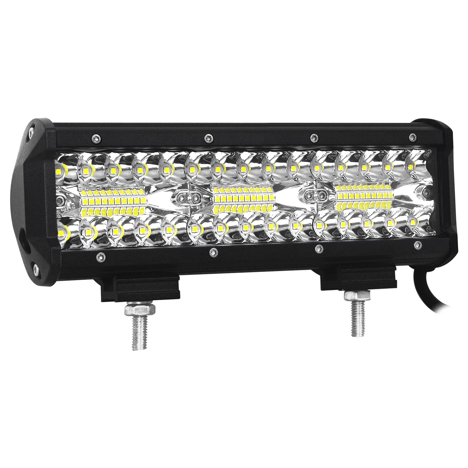 Willpower 9 Zoll 23CM 180W Led Arbeitsscheinwerfer Bar Led Scheinwerfer 12V 24V Wasserdicht Flutlicht Spot Combo Led Bar für Offroad Auto Traktor Zusatzscheinwerfer Rückfahrscheinwerfer Lightbar von Willpower