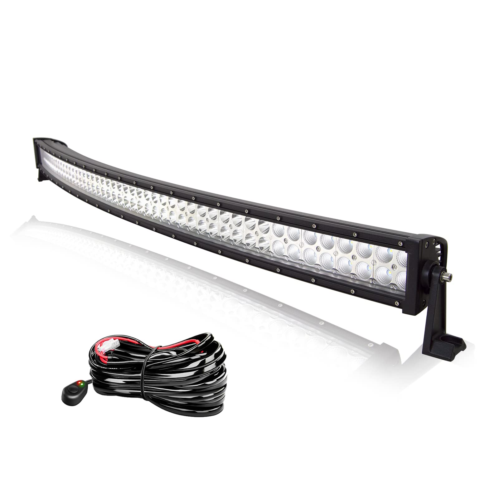 Willpower LED Arbeitsscheinwerfer Offroad 50 Zoll 288W Zusatzscheinwerfer 12V 24V Gebogen IP67 Wasserdicht Flutlicht Reflektor Spotlight Combo Scheinwerfer Arbeitslicht Offroad Auto SUV UTV ATV Willpower LED Arbeitsscheinwerfer Offroad 50 Zoll 288W Zusatzscheinwerfer 12V 24V Gebogen IP67 Wasserdicht Flutlicht Reflektor Spotlight Combo Scheinwerfer Arbeitslicht Offroad Auto SUV UTV ATV von Willpower