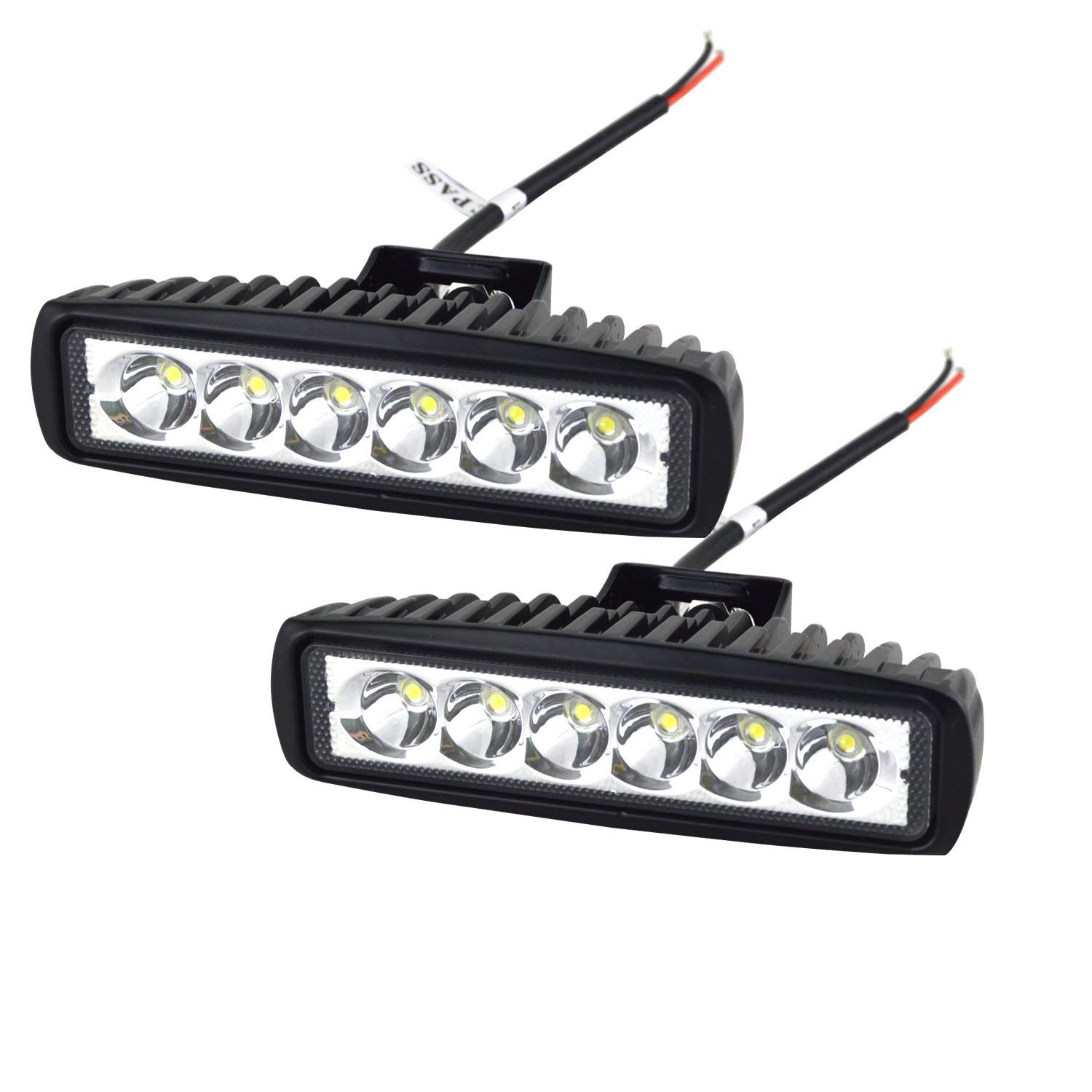Willpower LED Scheinwerfer Offroad 2pc 15cm 6‘’ 18W LED Arbeitsscheinwerfer 12 Spotlight IP67 Wasserdicht Zusatzscheinwerfer 6000K für Traktor Truck Auto SUV UTV ATV Reflektor Rückfahrscheinwerfer Willpower LED Scheinwerfer Offroad 2pc 15cm 6‘’ 18W LED Arbeitsscheinwerfer 12 Spotlight IP67 Wasserdicht Zusatzscheinwerfer 6000K für Traktor Truck Auto SUV UTV ATV Reflektor Rückfahrscheinwerfer von Willpower