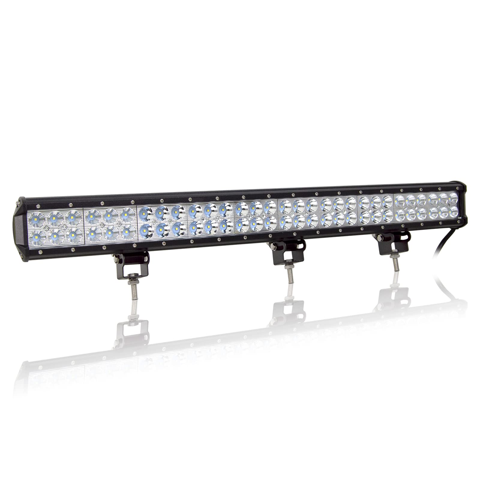 Willpower Led Arbeitsscheinwerfer Bar 28 Zoll 180W Led Scheinwerfer 12V 24V Strahler Flutlicht Zusatzscheinwerfer 6000K Offroad Scheinwerfer Arbeitslicht für Auto Traktor SUV ATV Mit Kabelbaum Willpower Led Arbeitsscheinwerfer Bar 28 Zoll 180W Led Scheinwerfer 12V 24V Strahler Flutlicht Zusatzscheinwerfer 6000K Offroad Scheinwerfer Arbeitslicht für Auto Traktor SUV ATV Mit Kabelbaum von Willpower