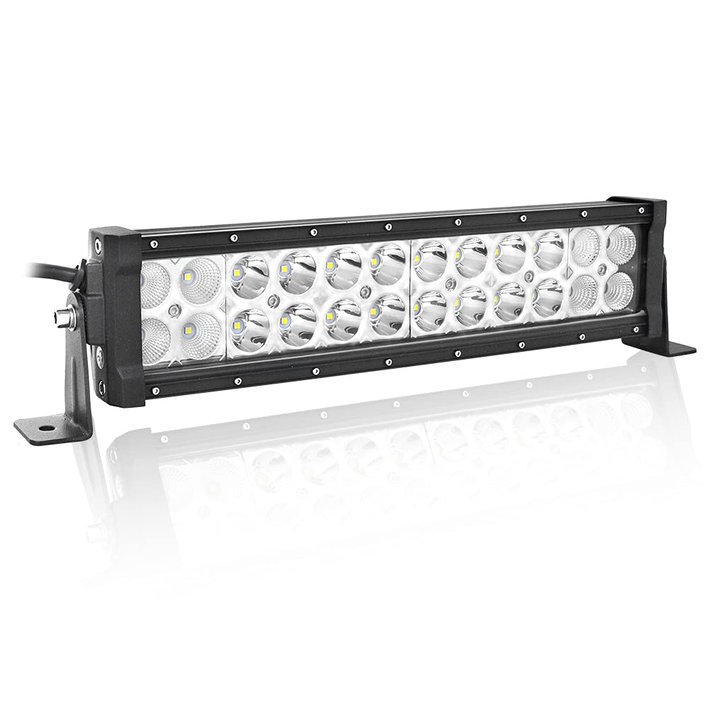Willpower Led Arbeitsscheinwerfer Traktor 12inch 72W Zusatzscheinwerfer 12V IP67 Wasserdicht Flutlicht Reflektor Spotlight Combo 6000K Scheinwerfer Arbeitslicht Offroad Auto SUV UTV ATV Willpower Led Arbeitsscheinwerfer Traktor 12inch 72W Zusatzscheinwerfer 12V IP67 Wasserdicht Flutlicht Reflektor Spotlight Combo 6000K Scheinwerfer Arbeitslicht Offroad Auto SUV UTV ATV von Willpower