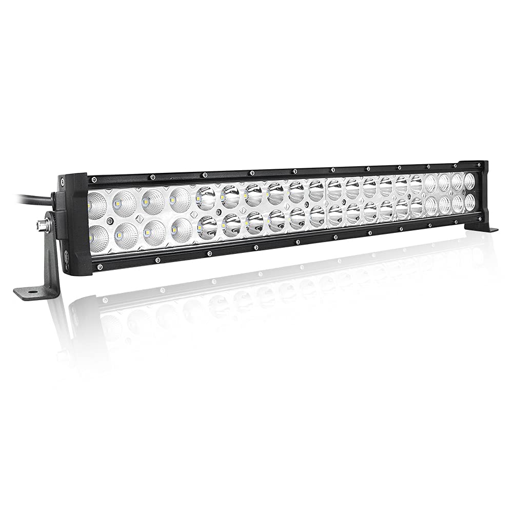 Willpower Led Arbeitsscheinwerfer Traktor 22'' 56CM 120W Zusatzscheinwerfer 12V IP67 Wasserdicht Flutlicht Reflektor Spotlight Combo 6000K Scheinwerfer Arbeitslicht Offroad Auto SUV UTV ATV Willpower Led Arbeitsscheinwerfer Traktor 22'' 56CM 120W Zusatzscheinwerfer 12V IP67 Wasserdicht Flutlicht Reflektor Spotlight Combo 6000K Scheinwerfer Arbeitslicht Offroad Auto SUV UTV ATV von Willpower