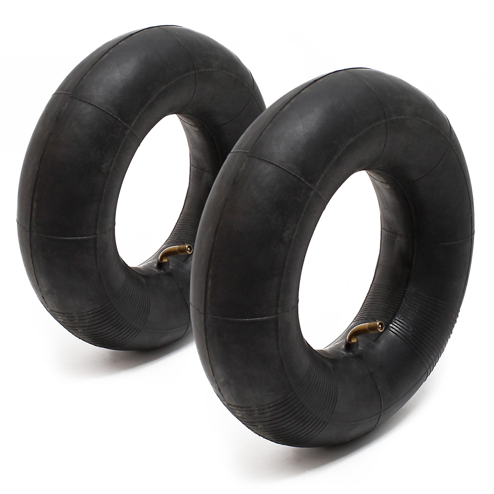 2x Luftschlauch Aufsitzmäher 18x8.50-8 Reifenschlauch Winkelventil Rasentraktor von Wiltec