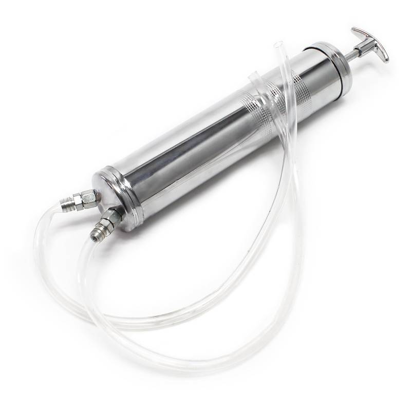 Manuelle Öl-Absaugpumpe 1450 ml Handpumpe Absaugpumpe Ölsauger Ölspritze von Wiltec