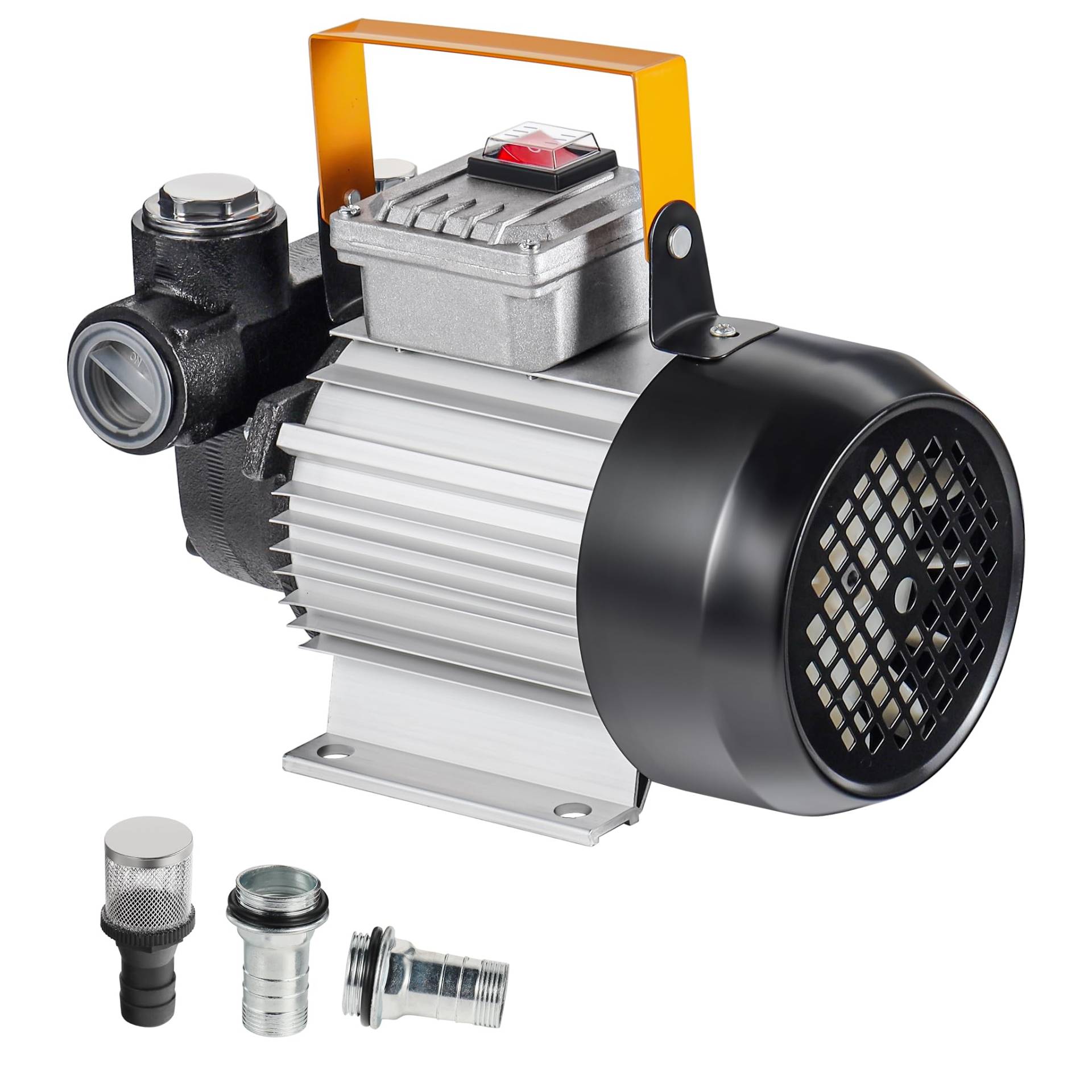 WilTec Selbstansaugende Bio Dieselpumpe für 20 – 60 L/min Heizölpumpe mit 230 V 550 W von Wiltec