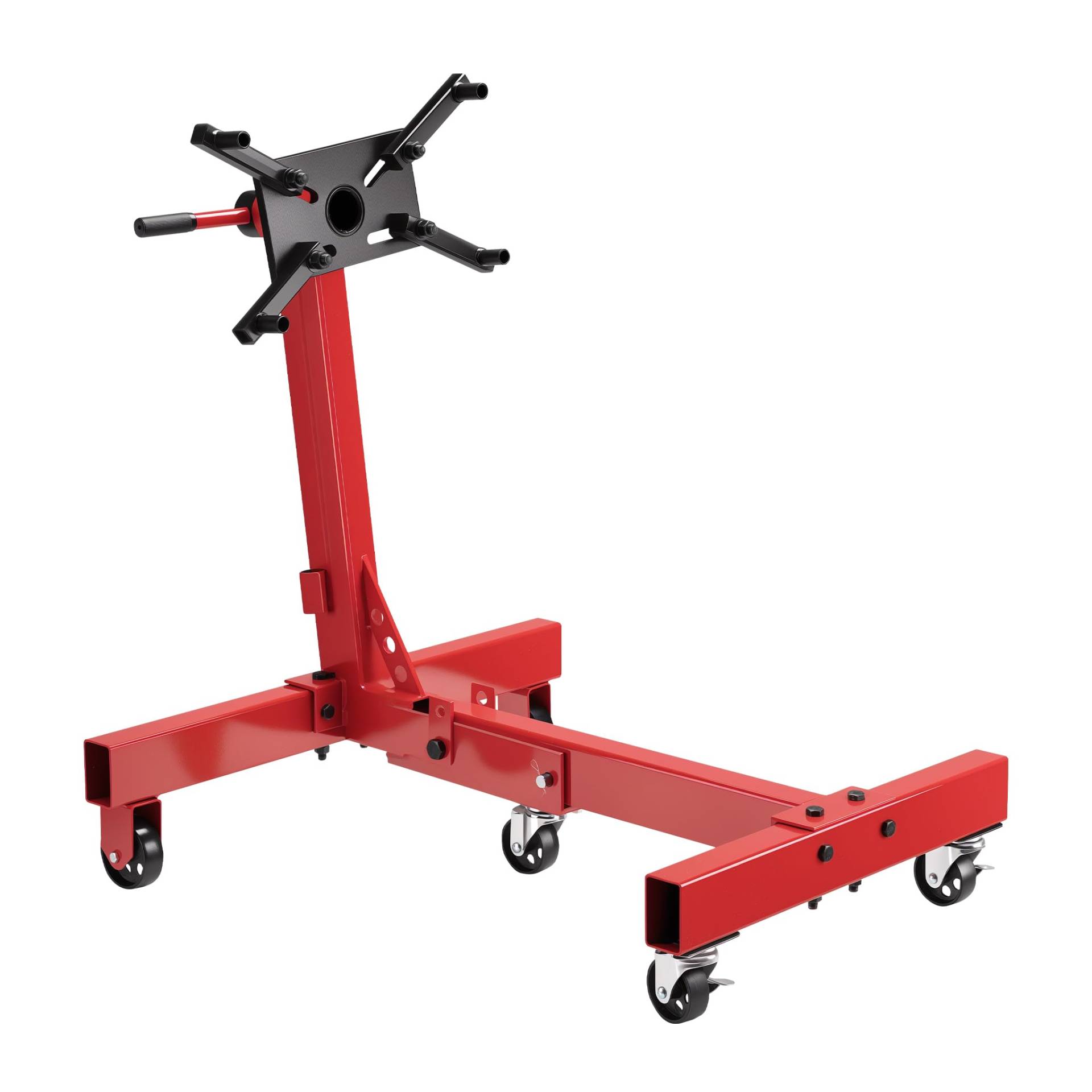 Wiltec Motorständer bis 680 kg, Motorheber mit 360° Lenkrollen, Getriebeheber mit Montagekopf drehbar, Getriebehalter klappbar, robuste Motorhalterung Wiltec Motorständer bis 680 kg, Motorheber mit 360° Lenkrollen, Getriebeheber mit Montagekopf drehbar, Getriebehalter klappbar, robuste Motorhalterung von Wiltec