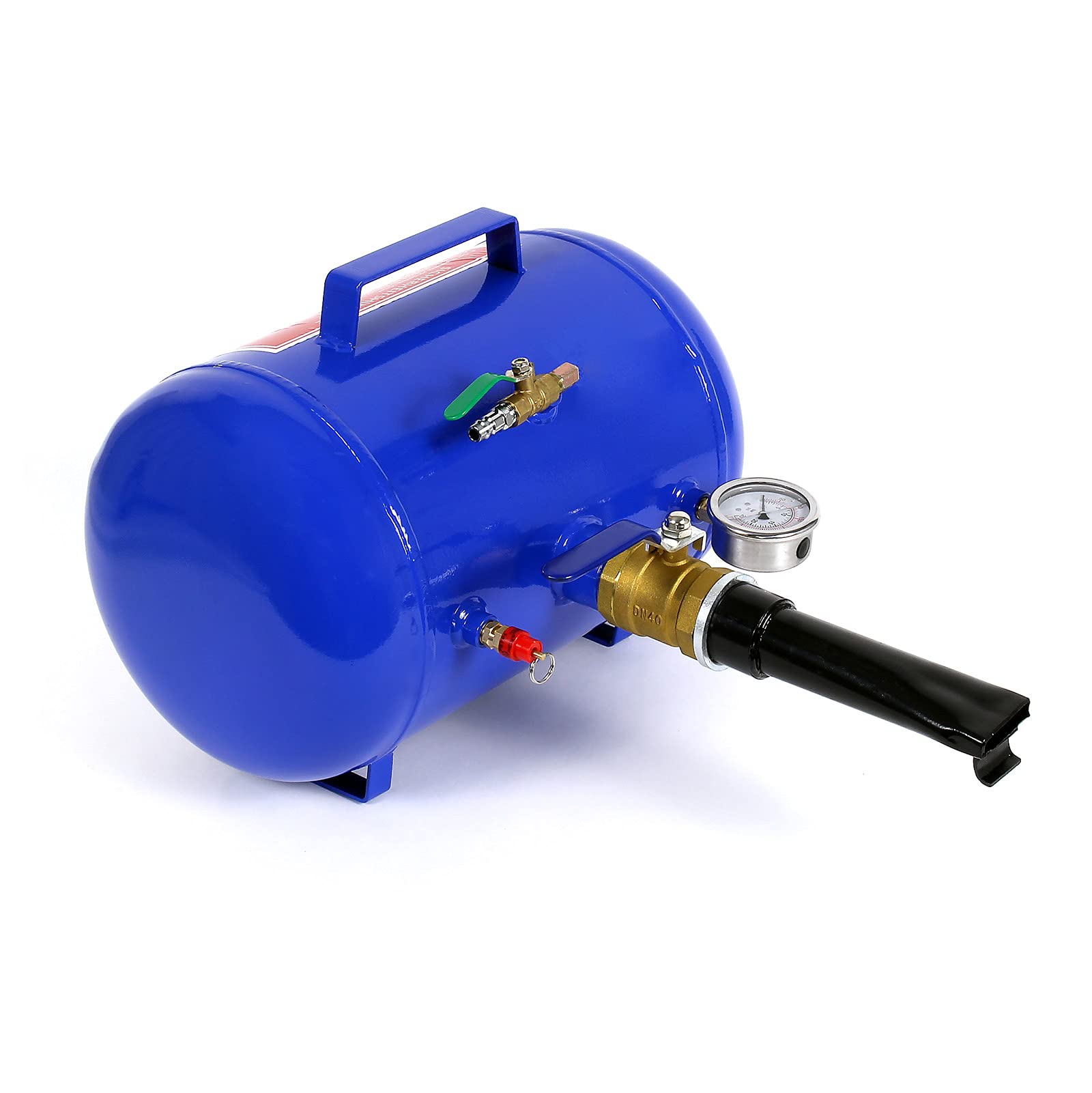 Wiltec Reifen-Booster 32,5 l, Druckluft Reifenbefüller 6-8 bar Arbeitsdruck, 46 x 30 cm, für verschiedene Reifen, Reifenfüllkanone max. 10 bar Wiltec Reifen-Booster 32,5 l, Druckluft Reifenbefüller 6-8 bar Arbeitsdruck, 46 x 30 cm, für verschiedene Reifen, Reifenfüllkanone max. 10 bar von Wiltec