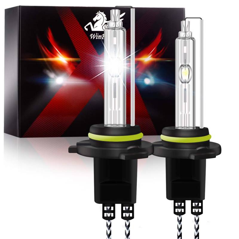 WinPower Hir2 / 9012 Xenon-Lampen 55W HID-Lichtlampe Autoscheinwerfer Ersatzlampe 6000K Reinweiß, 2 Stück von WinPower