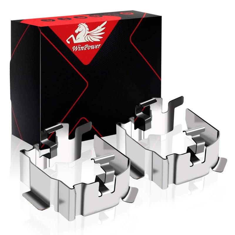 WinPower H1 LED Birne Basis Clips Adapter Halterung Lampenfassung Konvertierungszubehör Kompatibel mit Focus/Fiesta 2019 Ecoboost Vivaro Meriva b Peugeot Expert Citron Jumpy3 usw., 2 Stück von WinPower