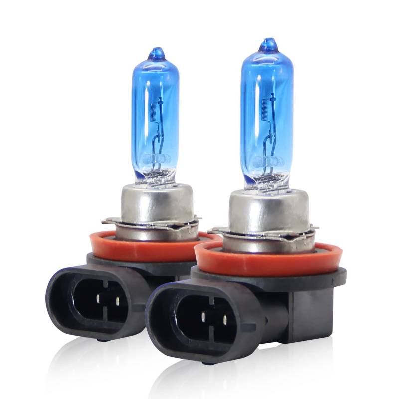 WinPower H9 Halogen Scheinwerferlampen 100W 5000k Warmweiß Lampe 12V Auto Nebellichter Seitenlicht DRL Birne, 2 Stücke von WinPower