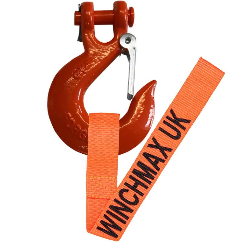 WINCHMAX Windenhaken. Geschmiedet aus 3/8 Zoll G70 Stahl. Geeignet für Winden bis 14.000 lbs. von WINCHMAX