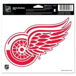 Wincraft NHL Detroit red Wings Multi-Use-farbige Aufkleber, 5" x 6" von Wincraft