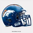 Wincraft Schnitt 4x4 Aufkleber Denver Broncos Helm sterben von Wincraft