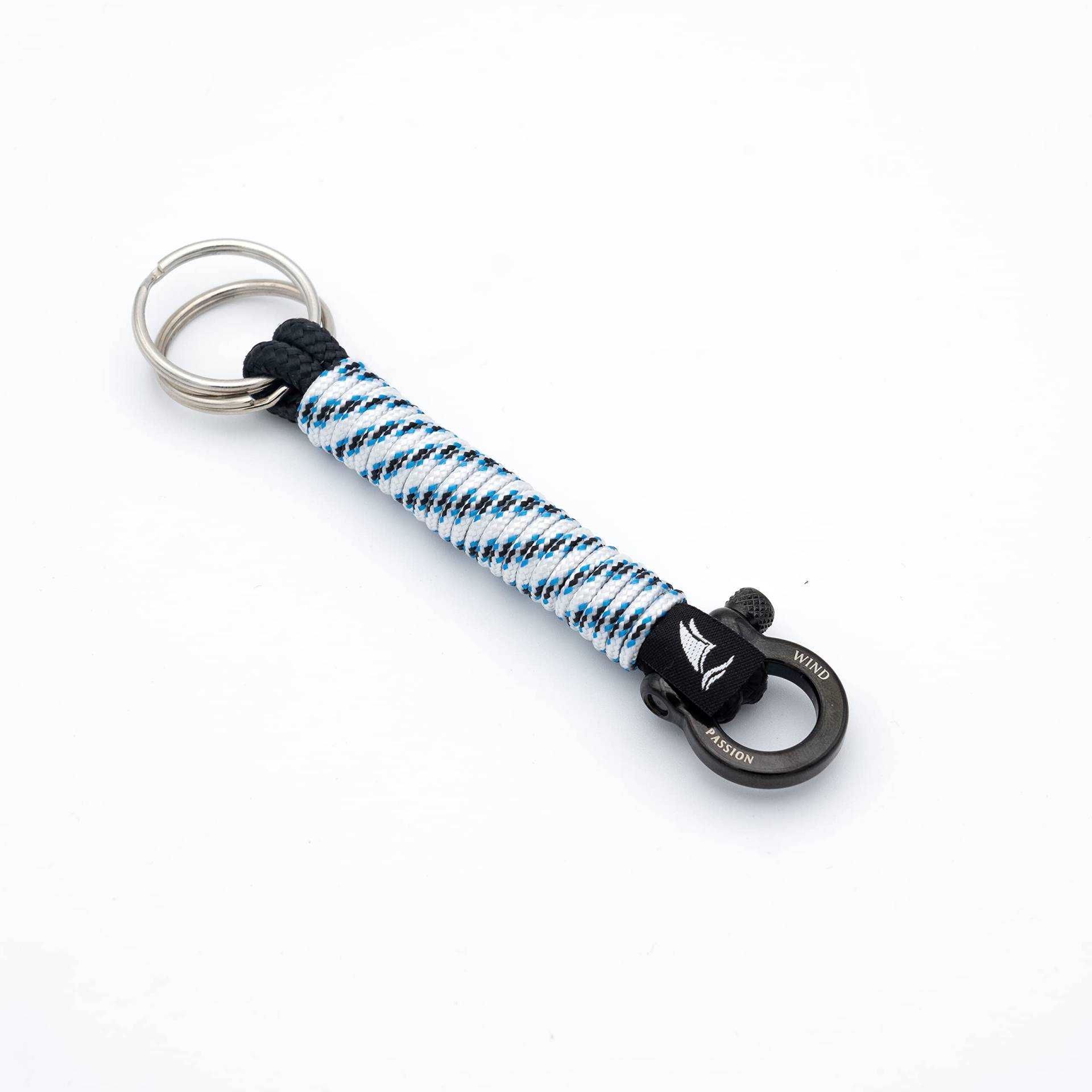 Wind Passion - Schlüsselanhänger Geflochten | Handgemacht Schlüsselanhänger Paracord für Herren und Damen | Maritim & Wasserfest Wind Passion - Schlüsselanhänger Geflochten | Handgemacht Schlüsselanhänger Paracord für Herren und Damen | Maritim & Wasserfest von Wind Passion