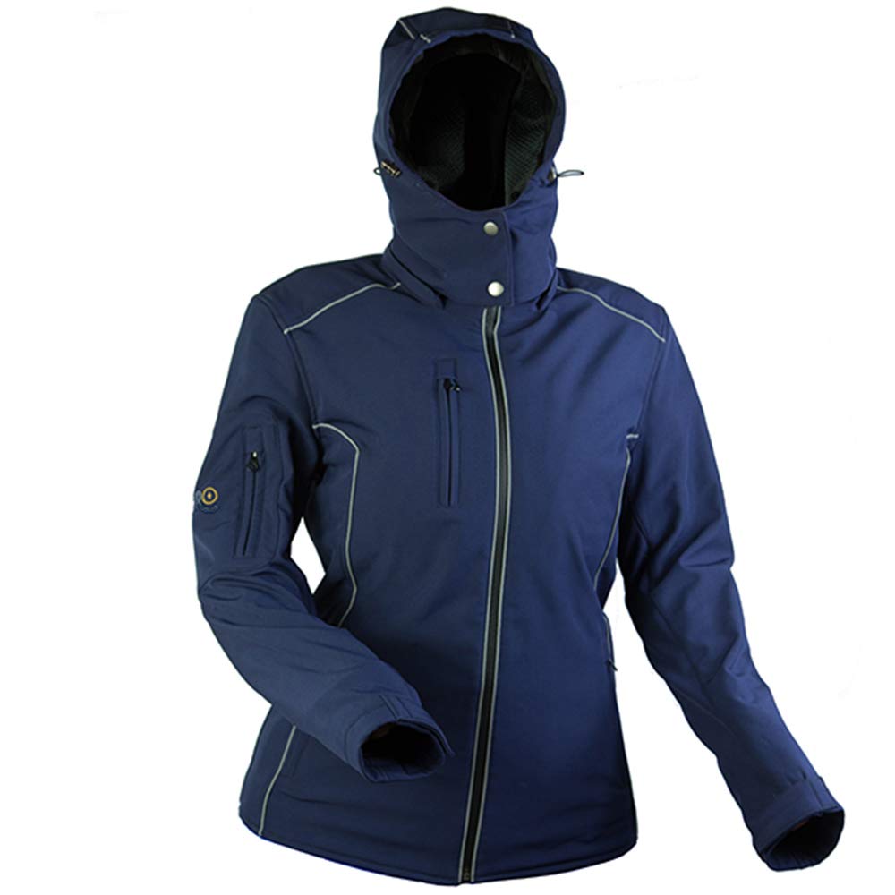 Windsoroyal - Motorradjacke „Dover“ für Damen, Winterjacke, Blau, M von Windsoroyal