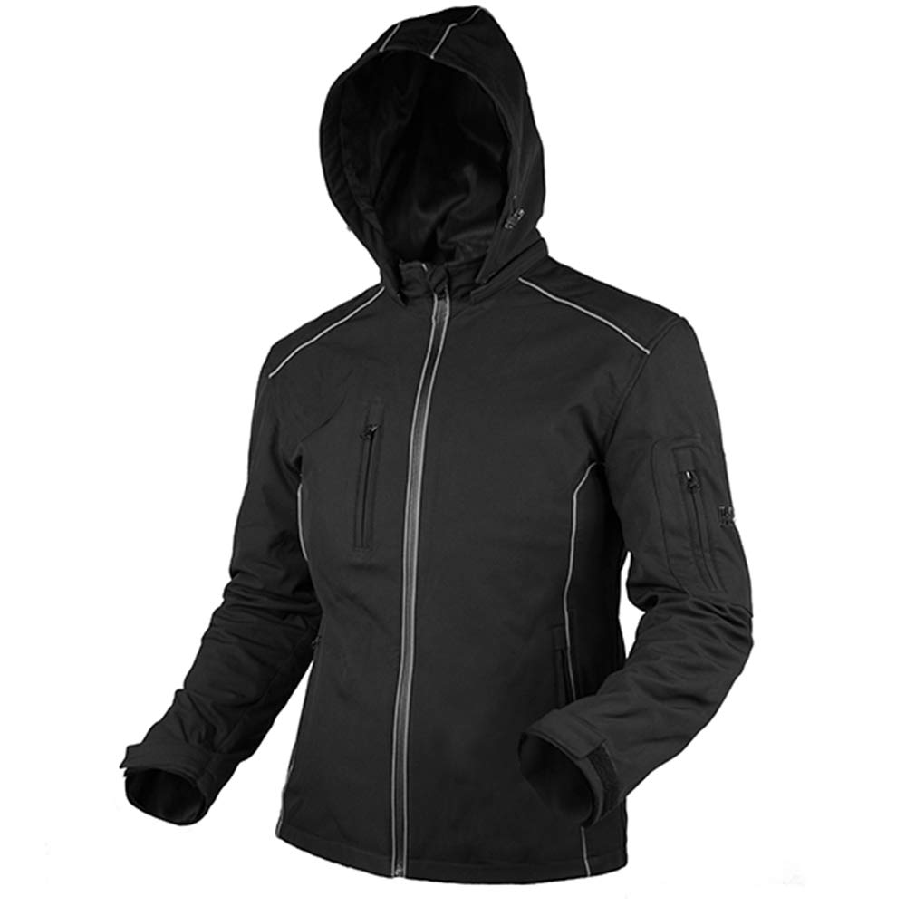 Windsoroyal - Motorradjacke „Dover“ für Herren, Winterjacke, Schwarz, M von Windsoroyal