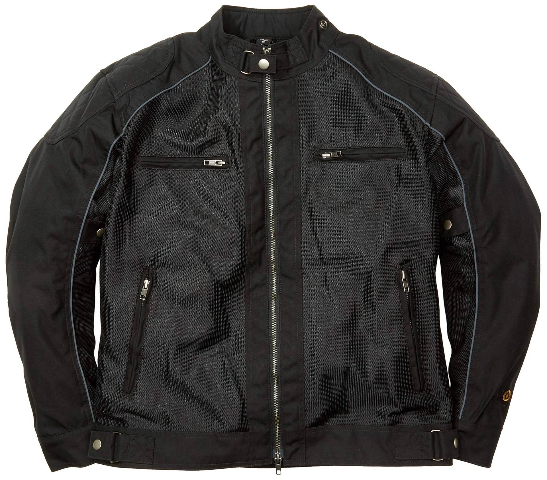 Windsoroyal Motorradjacke Nottingham für Herren, für Frühling/Sommer, Schwarz, L Windsoroyal Motorradjacke Nottingham für Herren, für Frühling/Sommer, Schwarz, L von Windsoroyal
