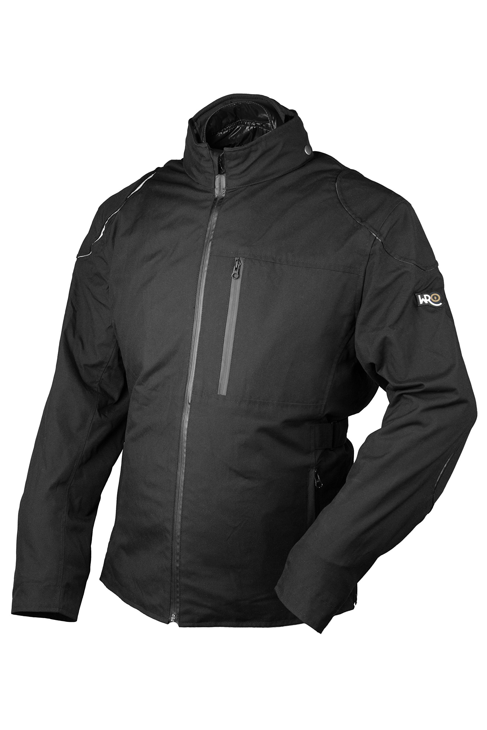 Windsoroyal - Motorradjacke „Portland“ für Herren, für Frühling/Sommer, Schwarz, XL von Windsoroyal