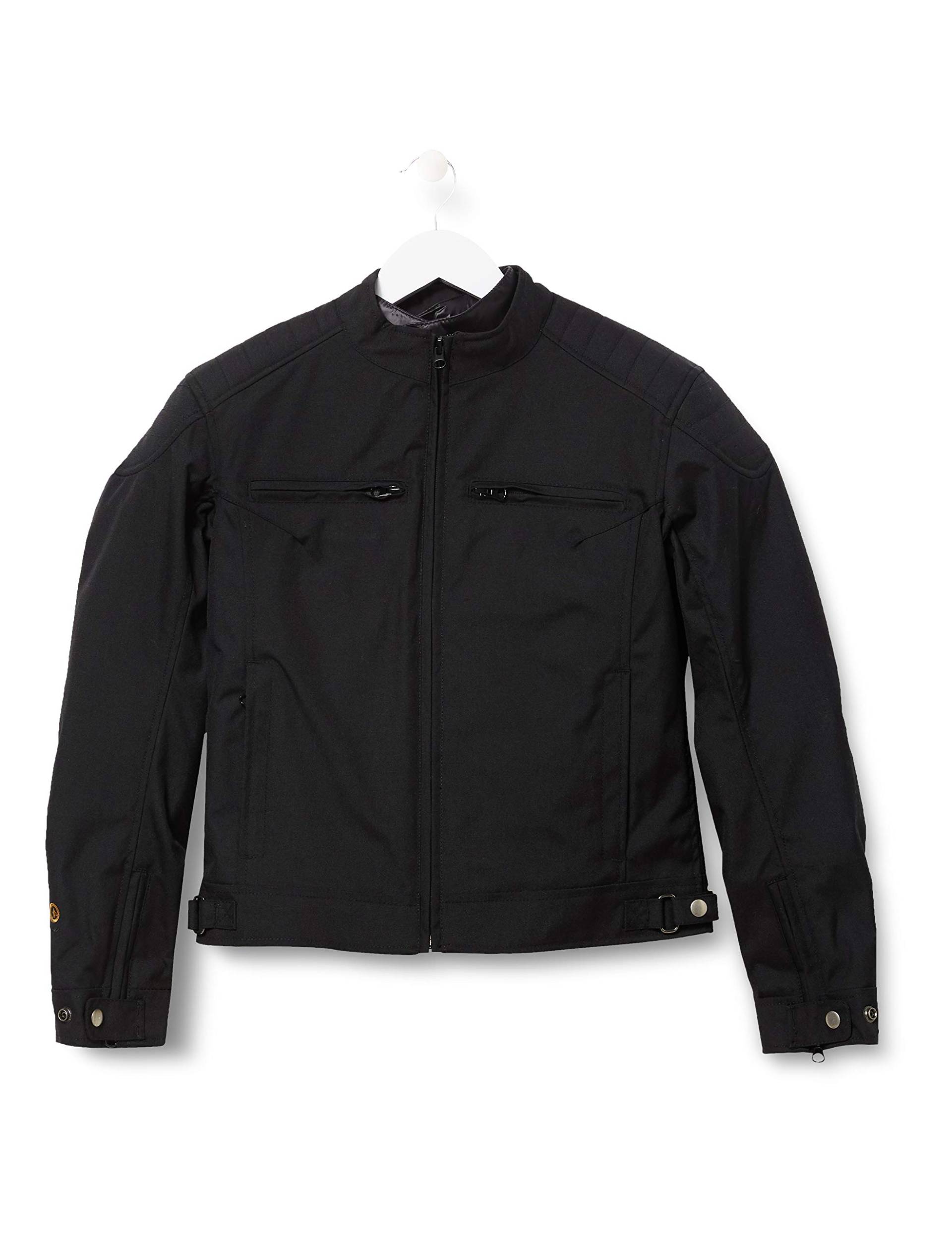 Windsoroyal - Motorradjacke „Walden“ für Damen, für Frühling/Sommer, Schwarz, L von Windsoroyal