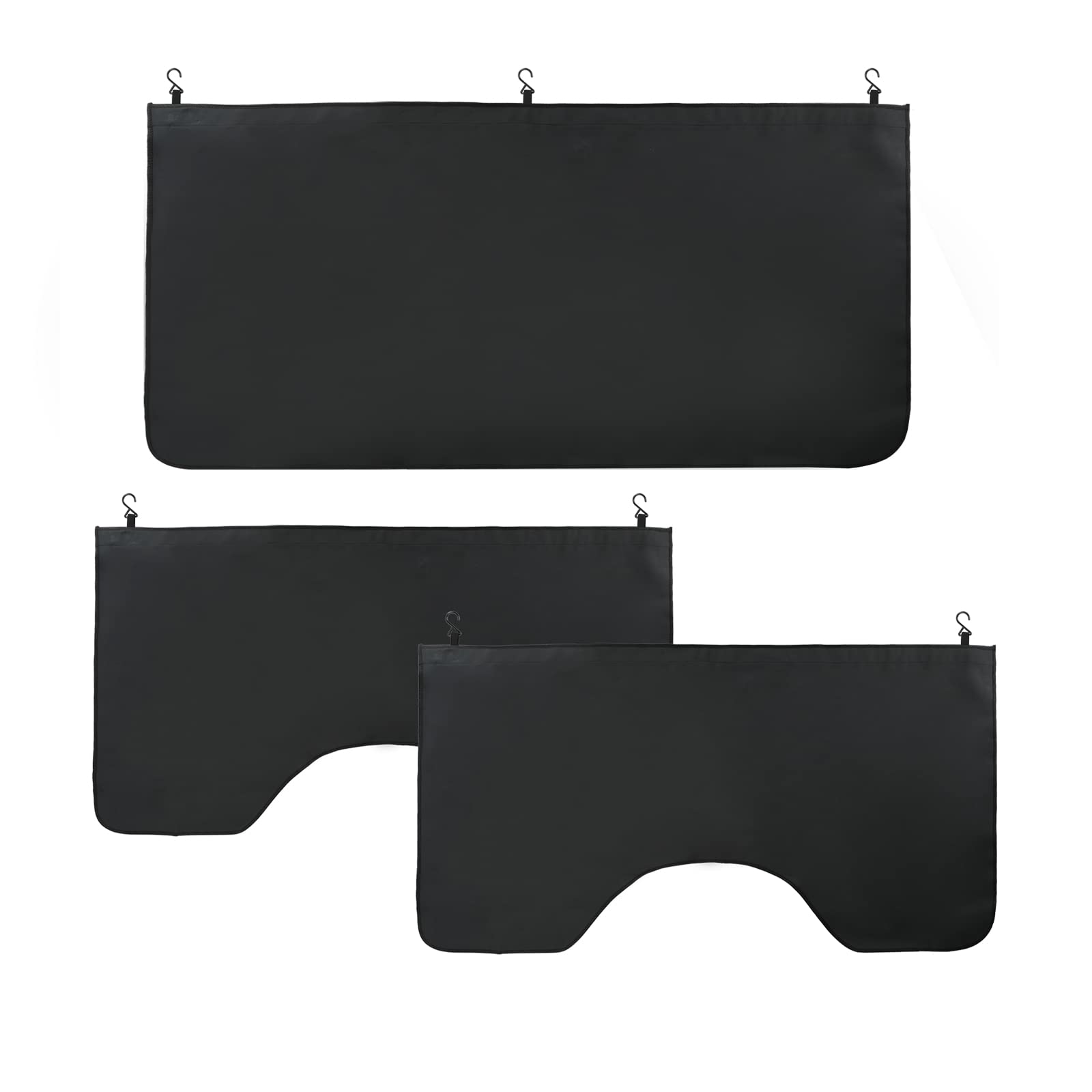 Kotflügelschoner Magnetisch 3 Stück, Bördelgerät Kotflügel rutschfest Werkstatt Matte Wasserdicht Kupplung Autoreparatur Kotflügel mit Haken Schutzblech Auto Universal (XL) von WingFly