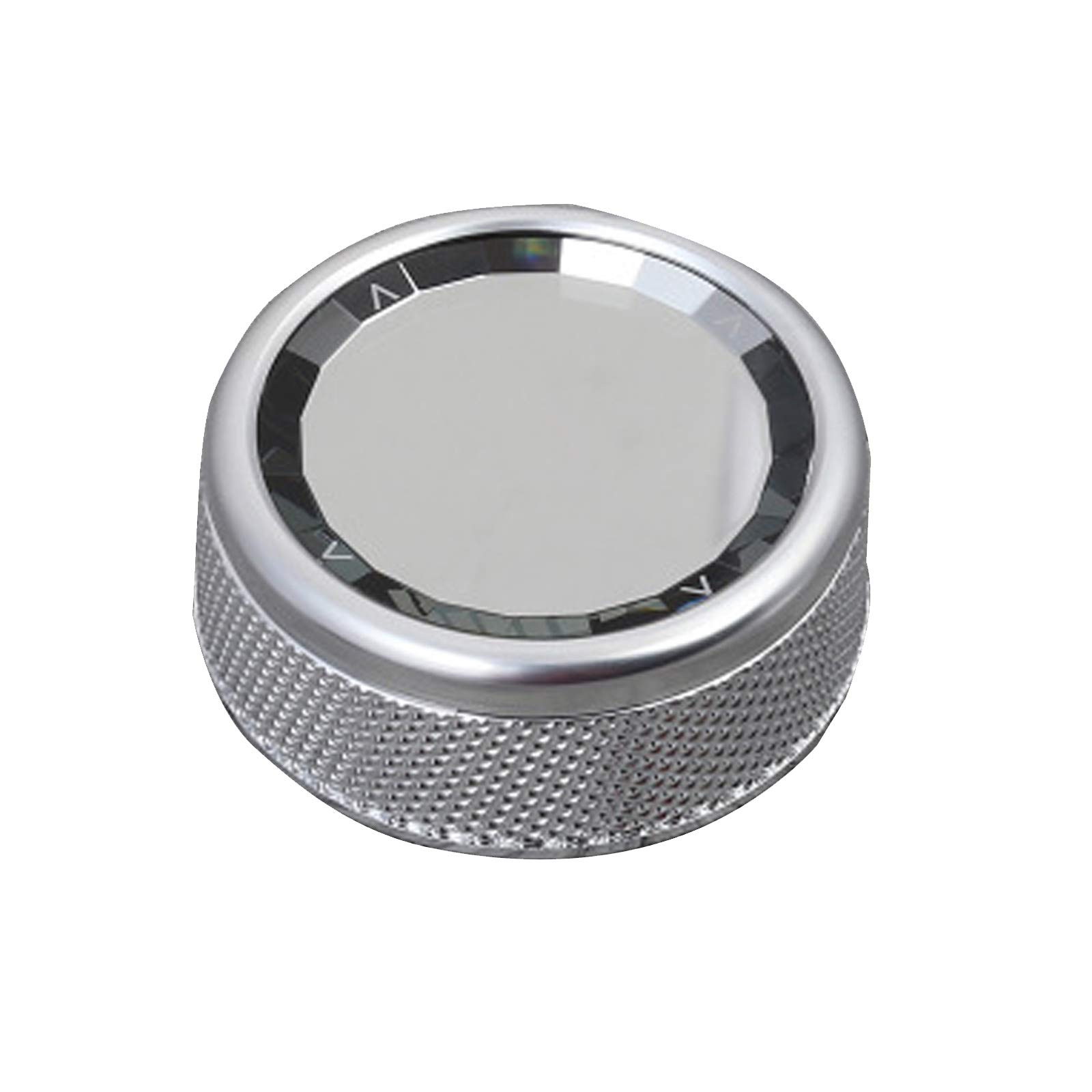 Multimedia Knopf Abdeckung Taste Blende Silber für iDrive B-M-W 1 3 5 6 7 Series NBT 7-Tasten von ZWPARTS