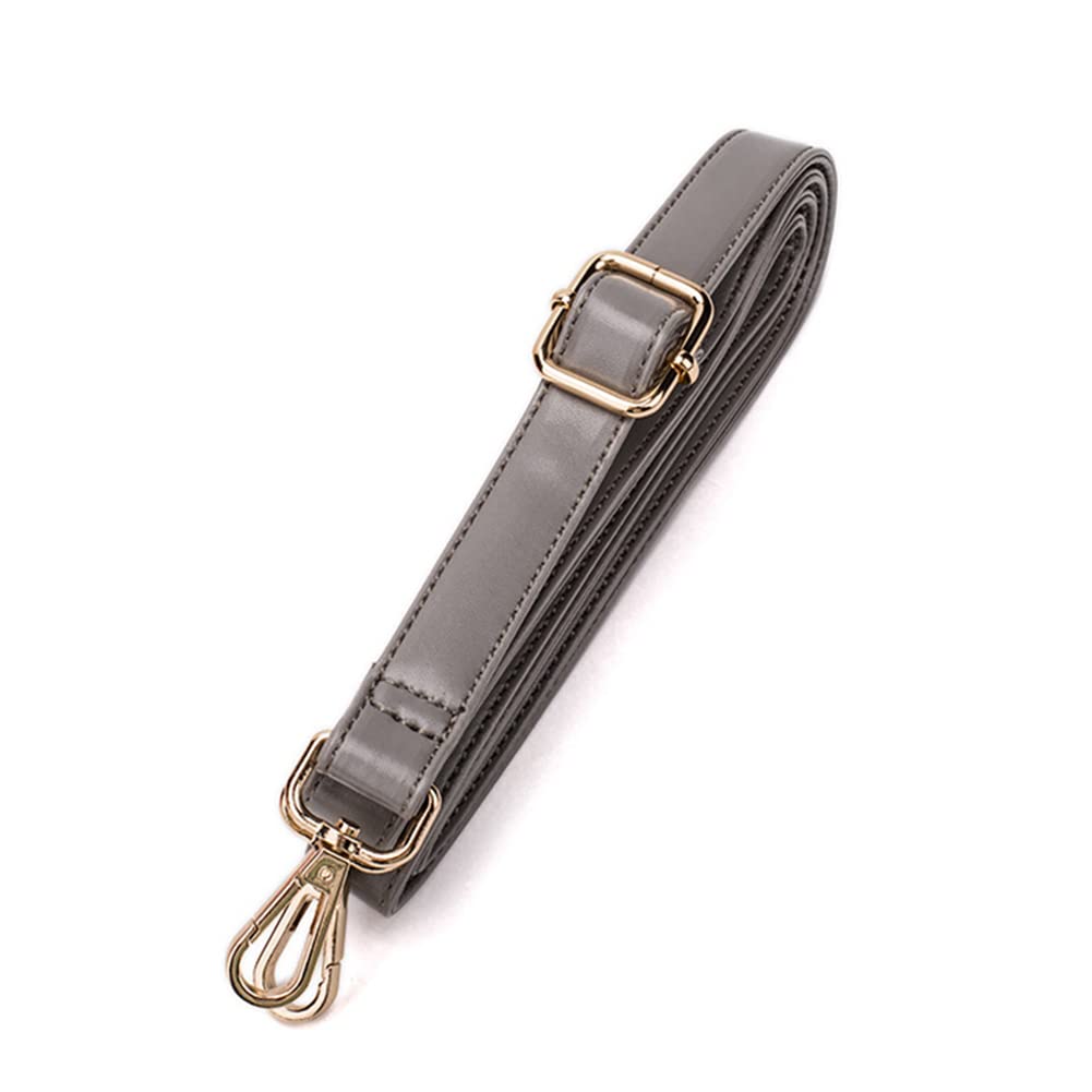 Wisafory Schultergurt Verstellbare Tragegurt PU-Leder Taschengurt Ersatz Trageriemen Umhängegurt Schulterriemen Taschen Strap Damen Handtaschen Schultertasche Riemen Zubehör grau Wisafory Schultergurt Verstellbare Tragegurt PU-Leder Taschengurt Ersatz Trageriemen Umhängegurt Schulterriemen Taschen Strap Damen Handtaschen Schultertasche Riemen Zubehör grau von Wisafory