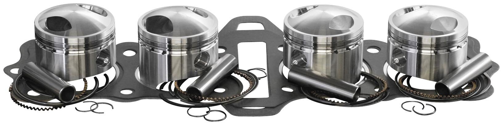 Wiseco (K1085 73,0 mm 10,25:1 Kompressionsverhältnis 4-Takt Motorrad Top End Kolben-Kit Wiseco (K1085 73,0 mm 10,25:1 Kompressionsverhältnis 4-Takt Motorrad Top End Kolben-Kit von Wiseco