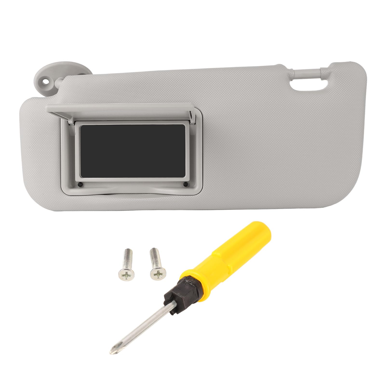 Sonnenblende Auto Fahrerseite, Innere PVC-Sonnenschutz, Linke Fahrerseite Sonnenstrahlenblocker Mit Kosmetikspiegel-Ersatz Baumaschinenfahrzeuge Für Auto, 36 X 15 X 3 cm Sonnenblende Auto Fahrerseite, Innere PVC-Sonnenschutz, Linke Fahrerseite Sonnenstrahlenblocker Mit Kosmetikspiegel-Ersatz Baumaschinenfahrzeuge Für Auto, 36 X 15 X 3 cm von Wisecoco