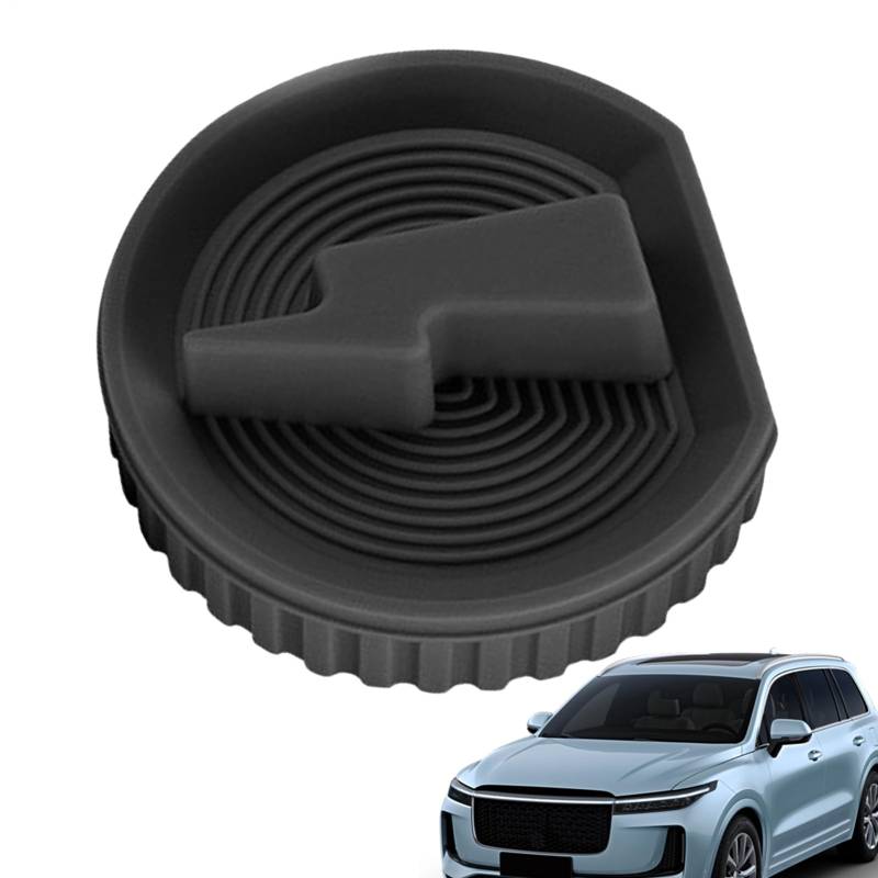 Wisylizv EV-Ladegerät-Gehäuse – wiederverwendbares EV-Ladegerät-Gehäuse – Auto-Ladeanschluss-Staubstecker – Schnellzugriff magnetische EV-Ladegerät-Kappe von Wisylizv