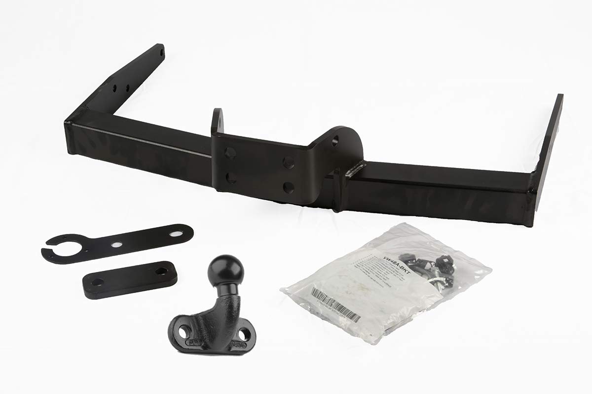 Westfalia Automotive Witter Towbars VW48C Fester Flansch für kommerzielle Anhängerkupplung (Vier-Loch-Abdeckplatte) T5 (2003-2015) und VW T6 (2015-...) von Westfalia Automotive