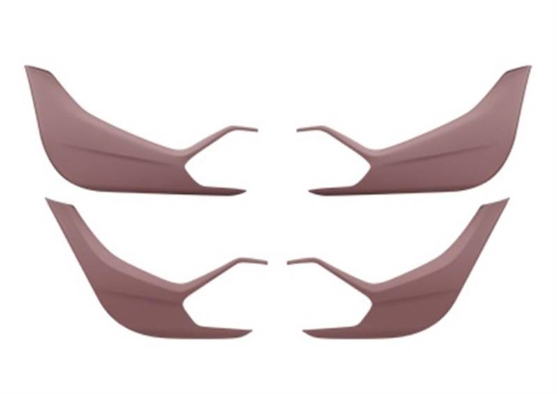 Wivplex, for Geely, Manjaro Monjaro KX11 2020 2022 2023 Autotür Anti Kick Pad Leder Anti-schmutzige Tür Schutz Aufkleber Zubehör Tür-Trittschutzmatte(Brown von Wivplex